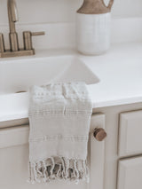 Textured Lines Kitchen Towel