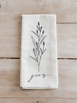 Grow Wildflower Kitchen Towel