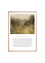 James 4 Wood Framed Print