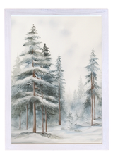 Glistening Trees Wood Framed Print