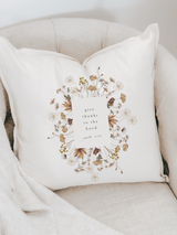 Give Thanks Pillow