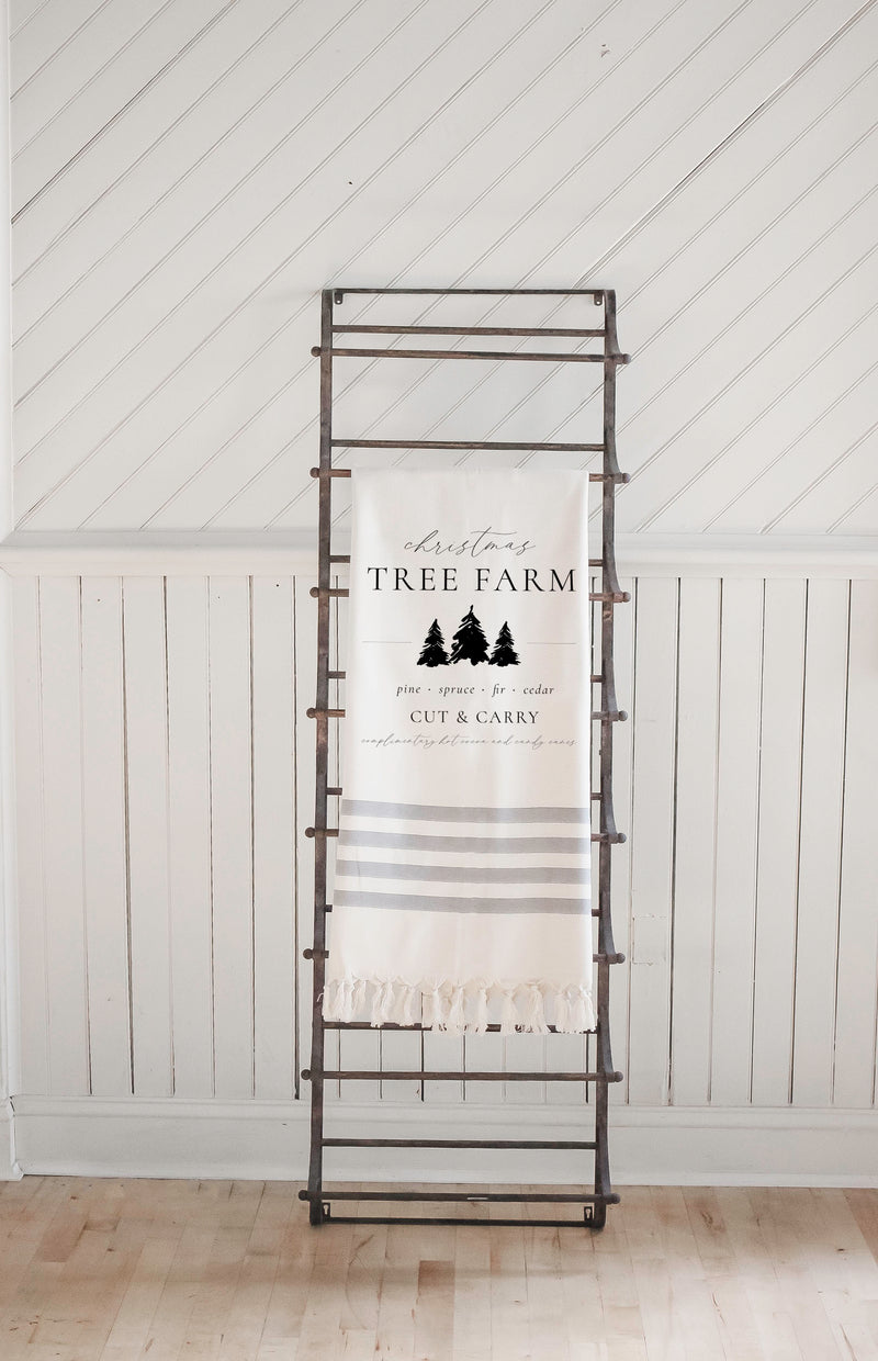 Tree Farm Throw Blanket