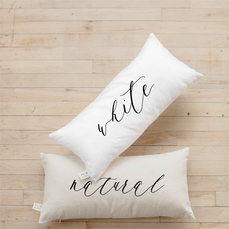Personalized Calligraphy Name Lumbar Pillow