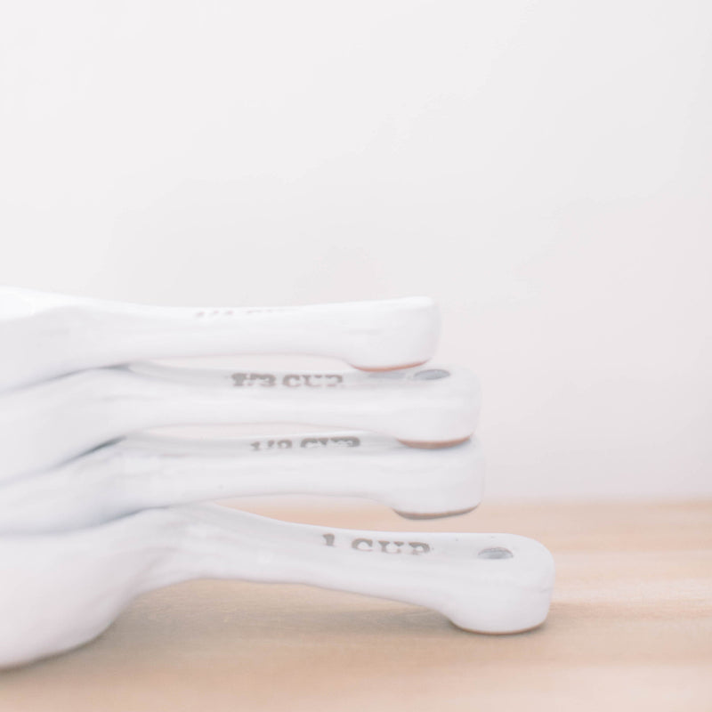 White Measuring Cups