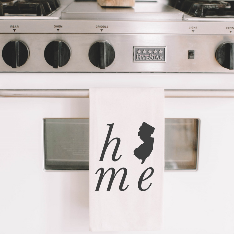 Personalized Home State Tea Towel