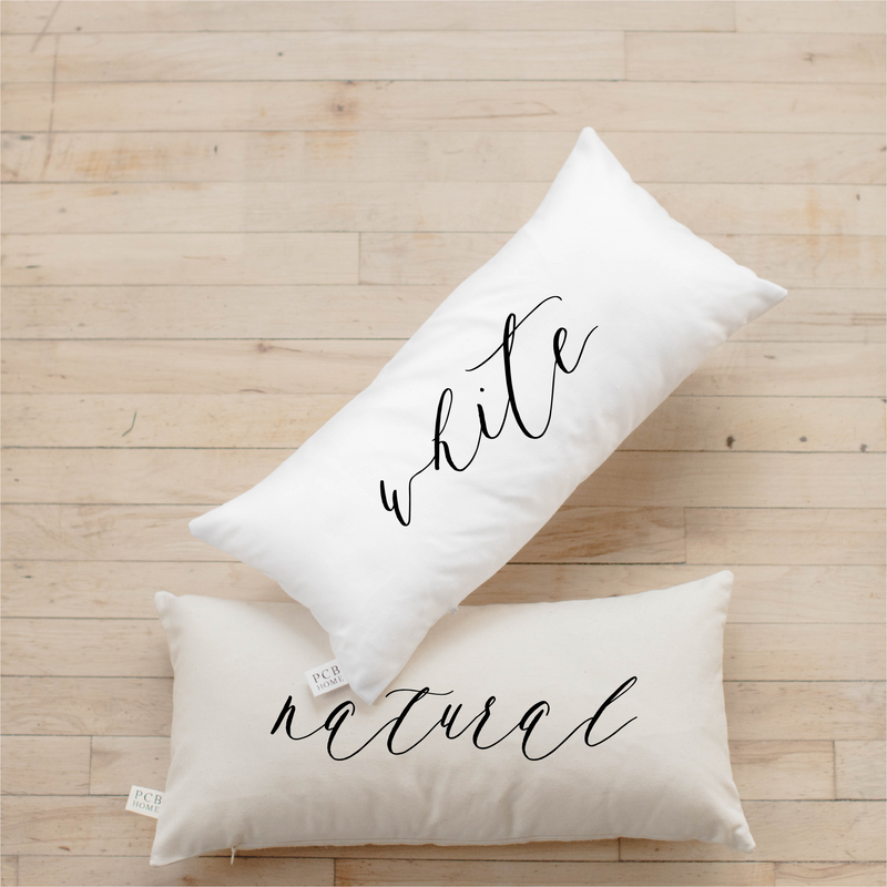 Personalized Last Name Lumbar Pillow